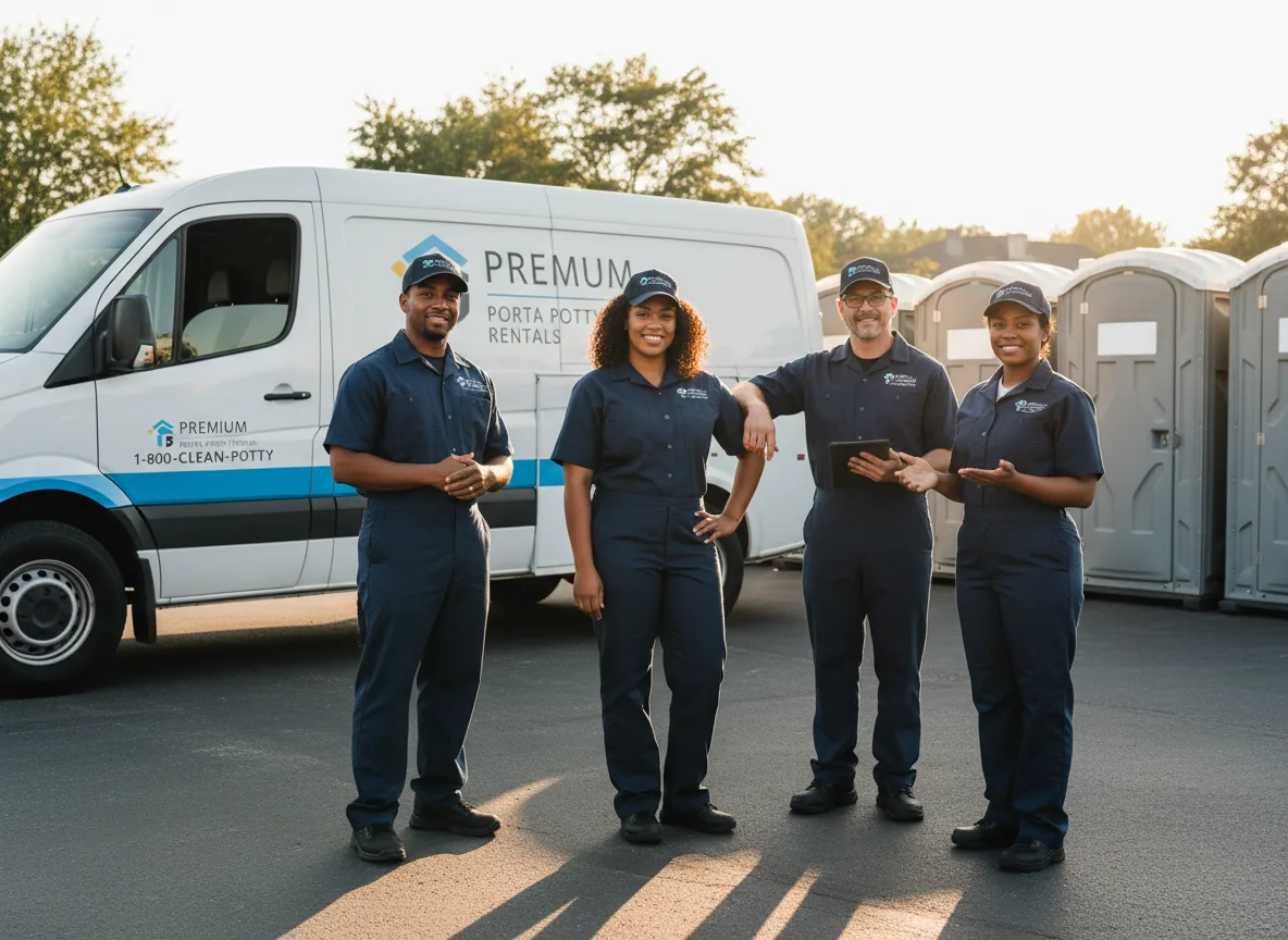 VIP Portable Toilets company in Columbus City, IA
